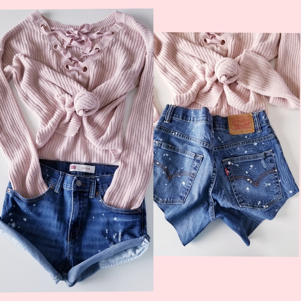 🌍 Levi's High Waist Shorts